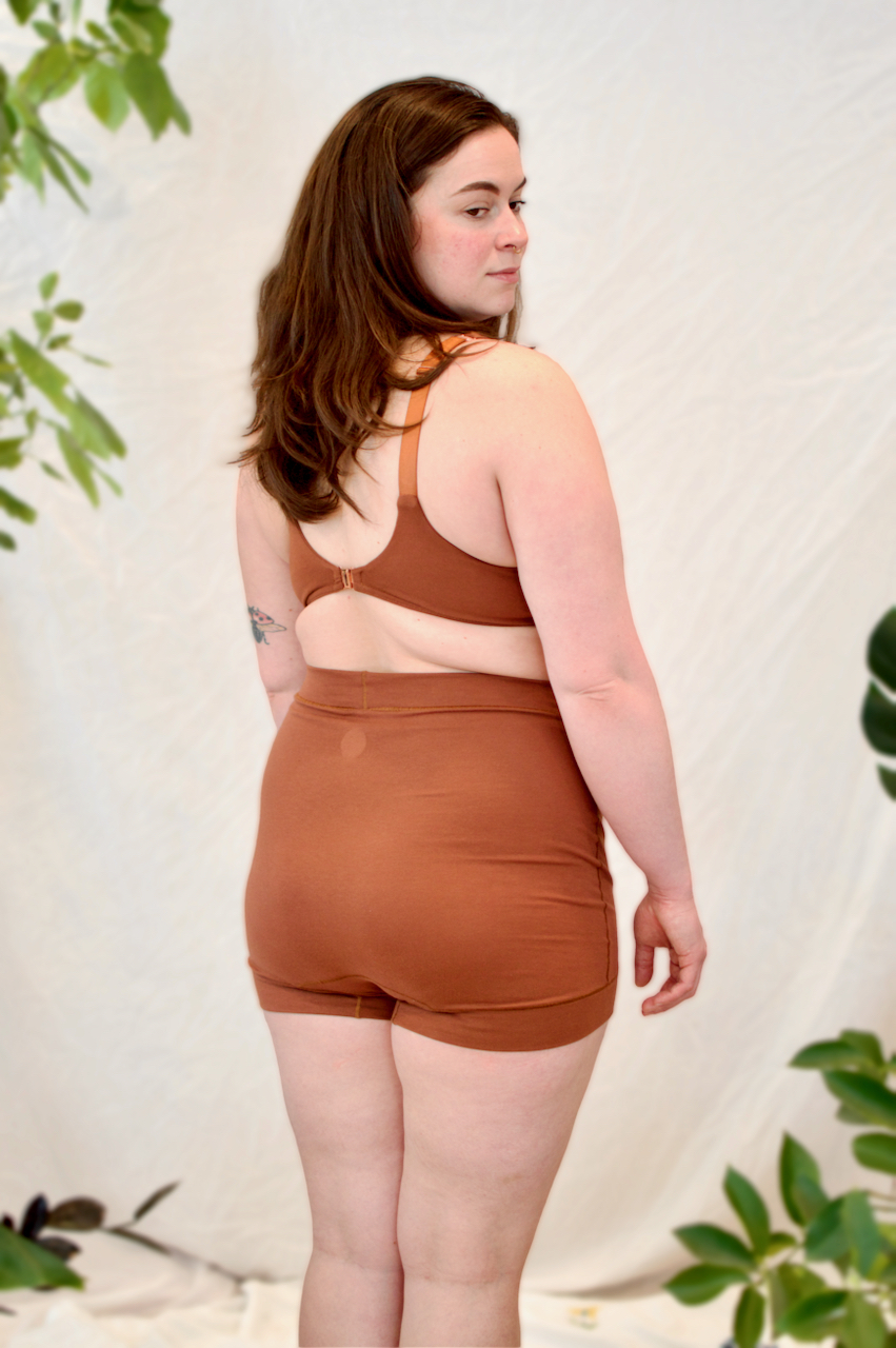 LINDEN SHORTS | High Waist Boy-Shorts